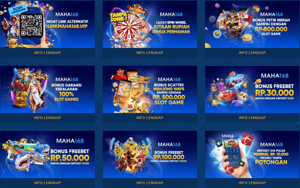 Maksimalkan Keuntungan: Informasi Promo Casino Online di Maha168